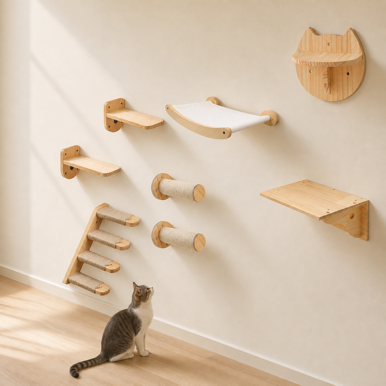 Kit Aventure Chaltitude en situation avec un chat