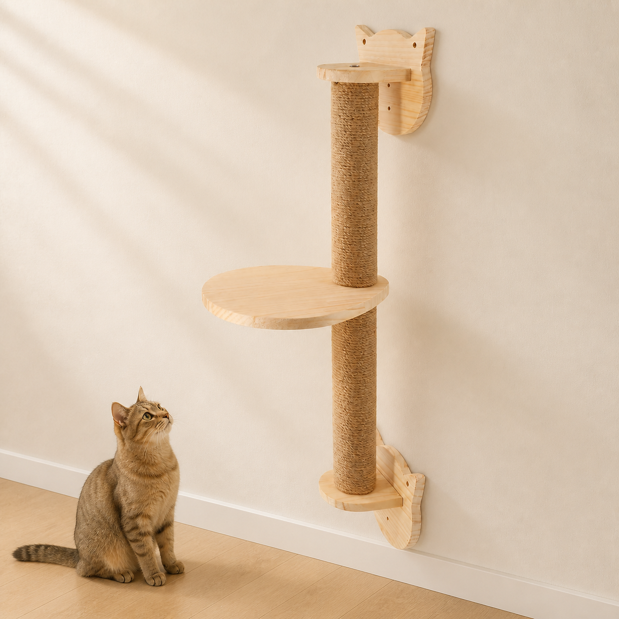 Ascension Chaltitude en situation avec un chat