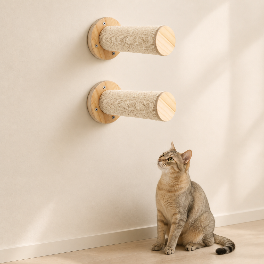 Écorce Duo Chaltitude en situation avec un chat