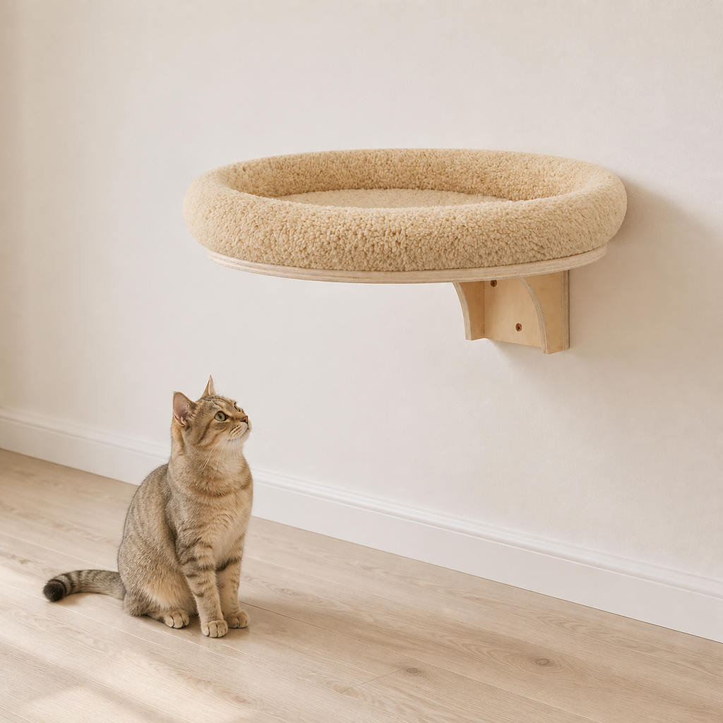 Cocon Chaltitude en situation avec un chat